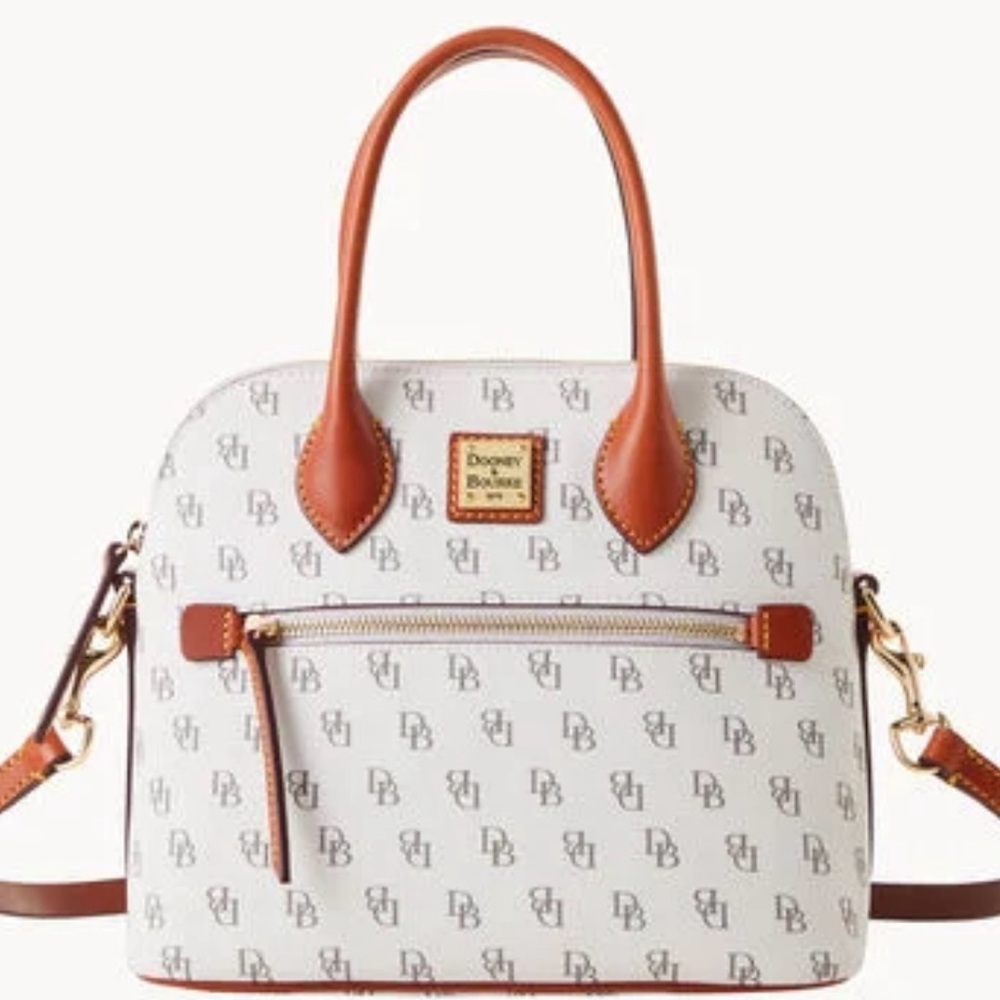 Dooney & Bourke Greta Domed Satchel, NWT